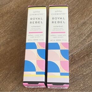 Good Chemistry Royal Rebel Rollerball Perfume
Set of 2 New